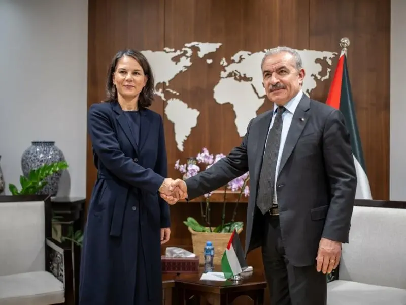 Außenministerin Baerbock in Ramallah