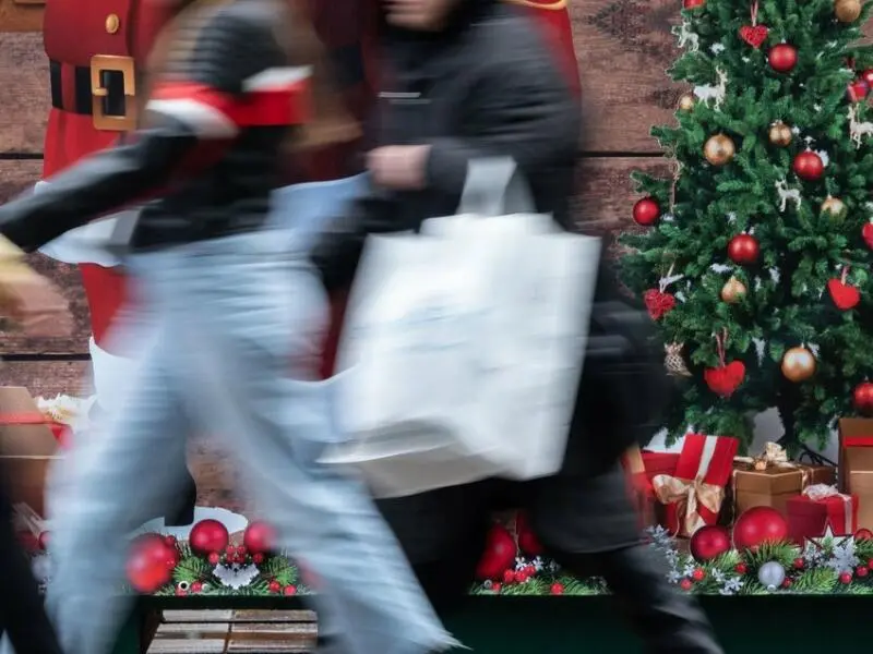 Weihnachtsgeschäft im Einzelhandel