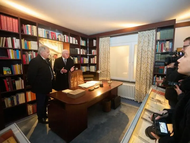 Finnischer Präsident Niinistö in Deutschland zu Besuch