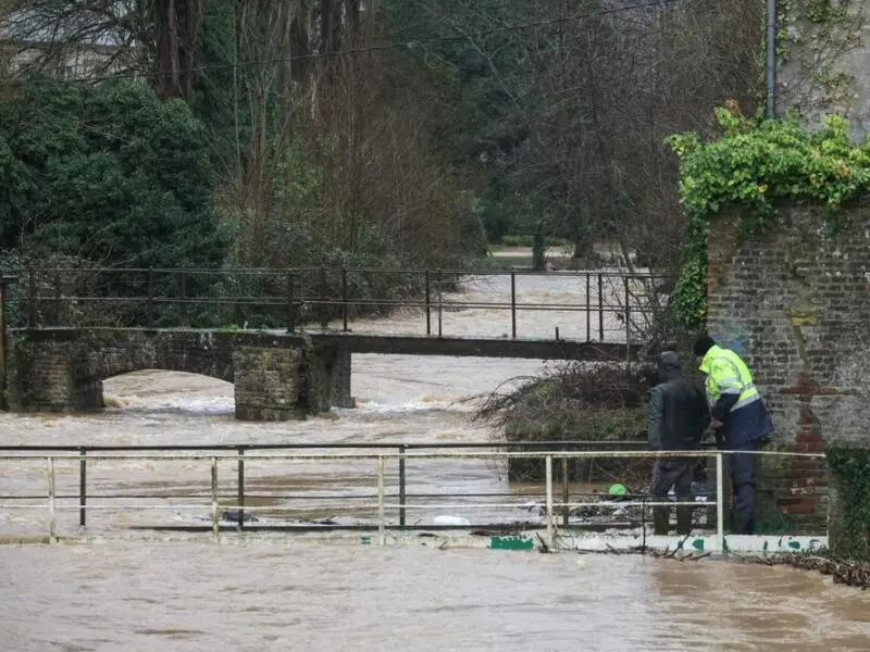 Hochwasser in Frankreich