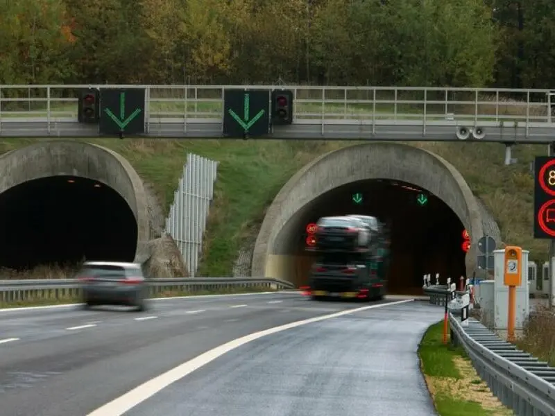 Tunnel Königshainer Berge nach fünf Monaten wieder frei