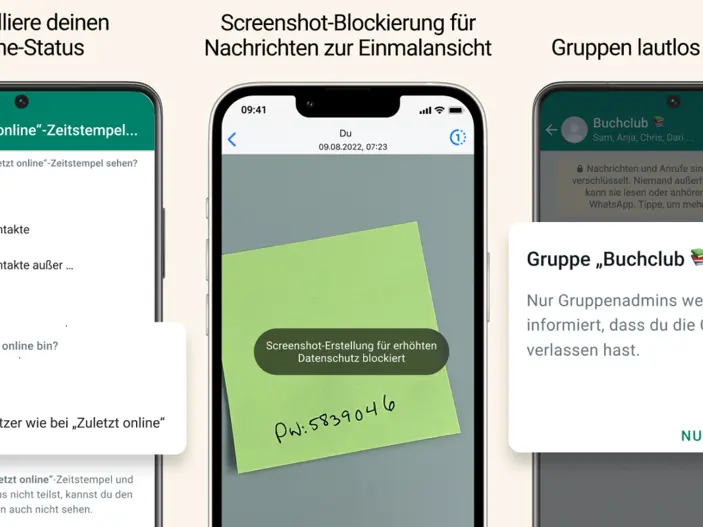 WhatsApp-Update: Überarbeitete Status-Anzeige und Wiederherstellung von Nachrichten
