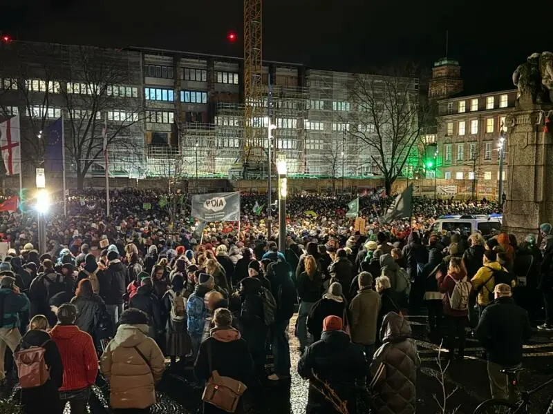 Demonstration in Freiburg