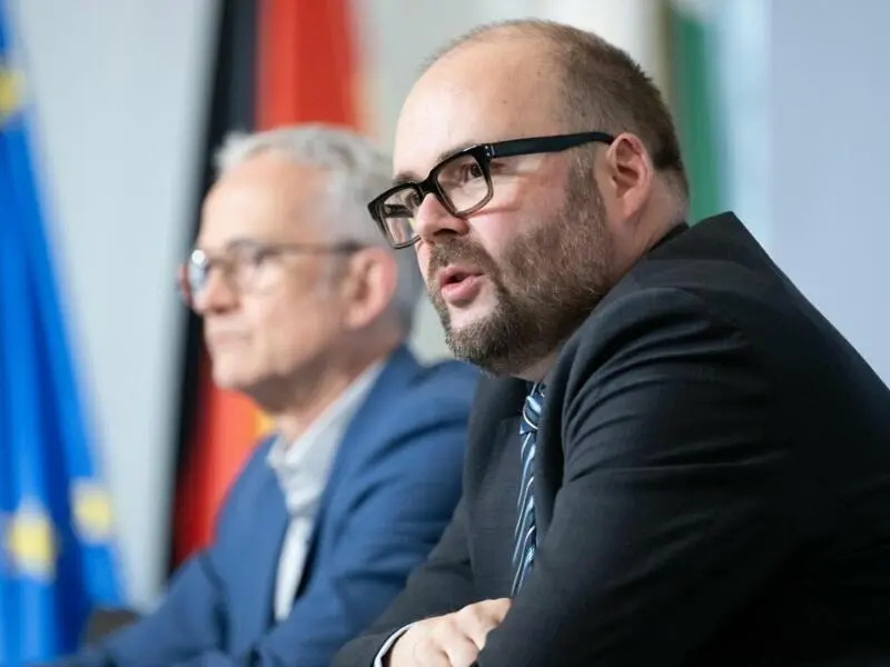 Sachsen Kabinett - Pressekonferenz