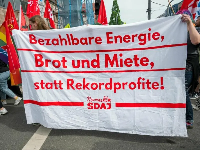Demonstration in Nürnberg