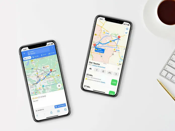 Apple Maps vs. Google Maps: Welche Navi-App lohnt sich fürs iPhone?