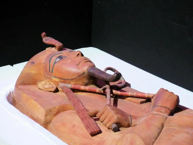 Der Sarkophag von Ramses II.