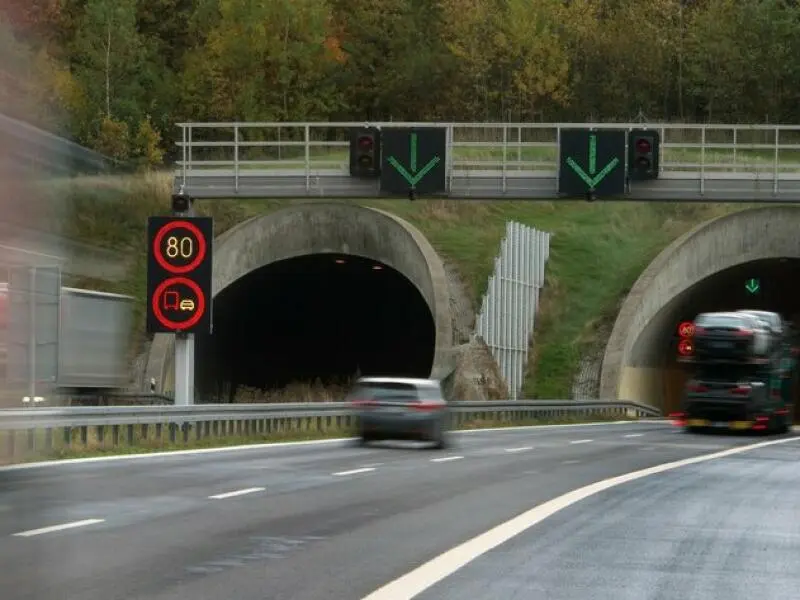 Tunnel Königshainer Berge