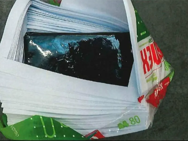 48 Kilo Kokain in Kopierpapier-Container entdeckt
