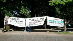 Nahostkonflikt - Protest an der Uni Hamburg