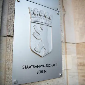 Schild der «Staatsanwaltschaft Berlin»