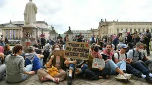 Nahostkonflikt - Protest Humboldt-Universität