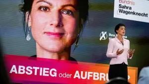 Vorstellung EU-Wahlkampagne Bündnis Sahra Wagenknecht