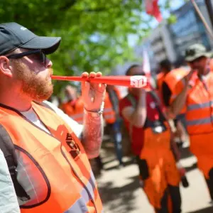 IG BAU Streik in Niedersachsen