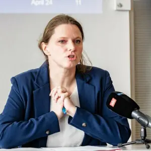 Hamburgs Wirtschaftssenatorin Melanie Leonhard