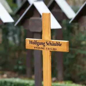 Grab von Wolfgang Schäuble