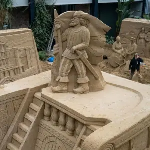Sandskulpturenfestival auf Rügen