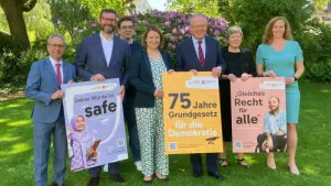 Niedersächsische Kampagne zu 75 Jahren Grundgesetz