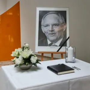 Trauer um Wolfgang Schäuble