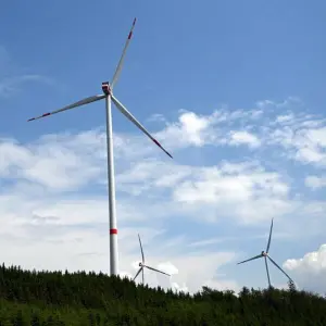 Wald-Windpark in Bad Berleburg