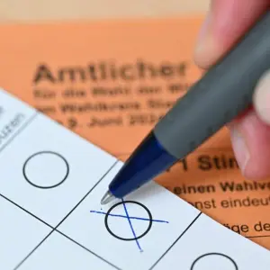 Wahlzettel Wahlen Europa