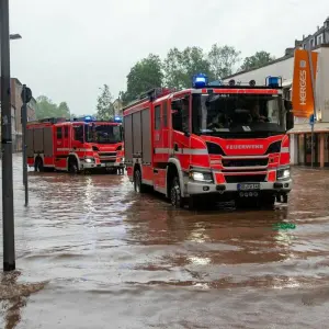Überschwemmungen in Saarbrücken