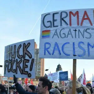 Demonstrationen gegen Rechtsextremismus - Mannheim