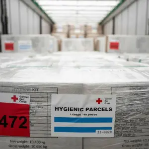 Hilfsgüter für die Ukraine - Deutsches Rotes Kreuz