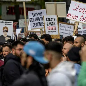 Demonstration der islamistischen Szene