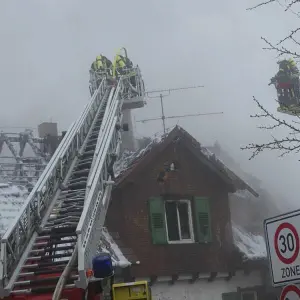 Feuer in Einfamilienhaus in Calw