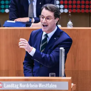 Landtagssitzung in Düsseldorf