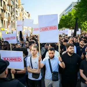 Islamisten-Demo in Hamburg