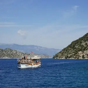 Blick auf türkische Riviera