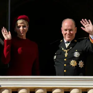 Fürst Albert II. von Monaco und Fürstin Charlène