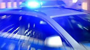 Blaulicht auf einem Polizeiauto
