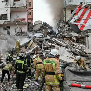 Hochhaus in Belgorod bei Angriff getroffen
