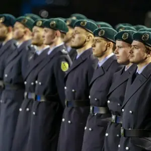 Rekruten bei der Bundeswehr
