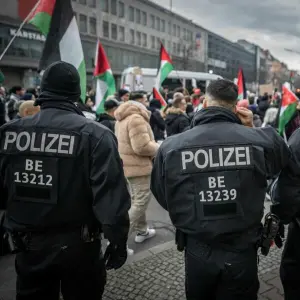 Propalästinensische Demo in Berlin