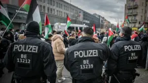 Propalästinensische Demo in Berlin