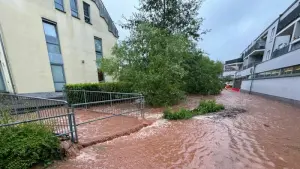 Überschwemmungen im Landkreis Neunkirchen