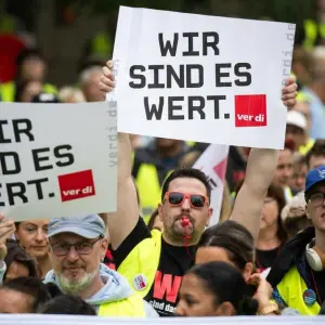 Verdi-Warnstreik in Berlin
