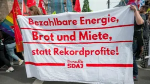 Demonstration in Nürnberg
