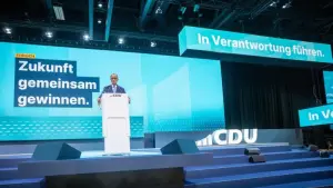 Beginn CDU-Bundesparteitag