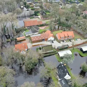 Hochwasserlage in Niedersachsen