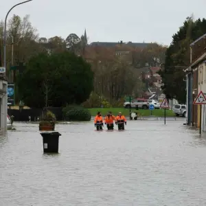 Überschwemmungen in Frankreich