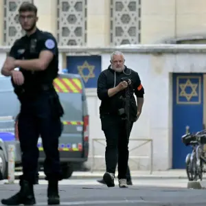 Polizeieinsatz in Rouen
