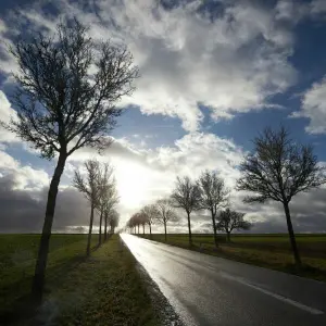 Sonne und Wolken in Nordrhein-Westfalen
