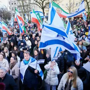 Demonstration gegen Antisemitismus