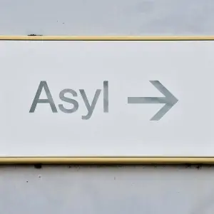 Asyl-Schild