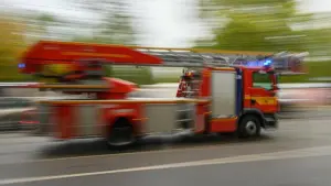 Feuerwehreinsatz in Dresden